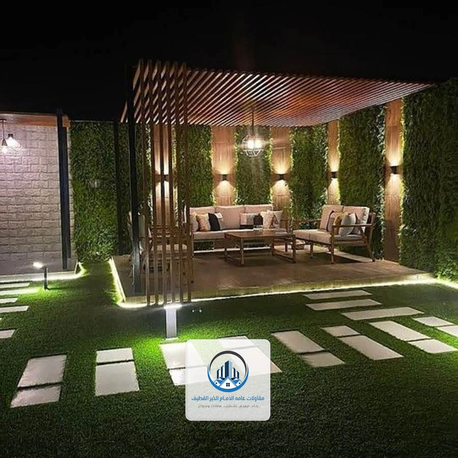 برجولات حدائق القطيف