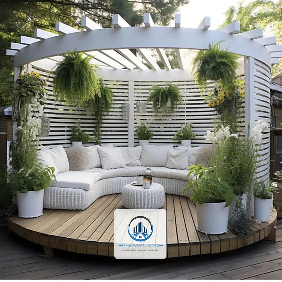 برجولات دائرية الدمام