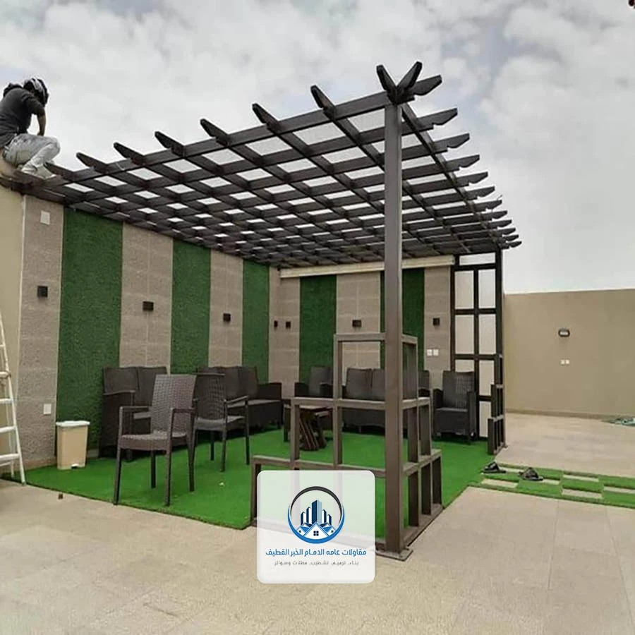 اشكال البرجولات الخبر