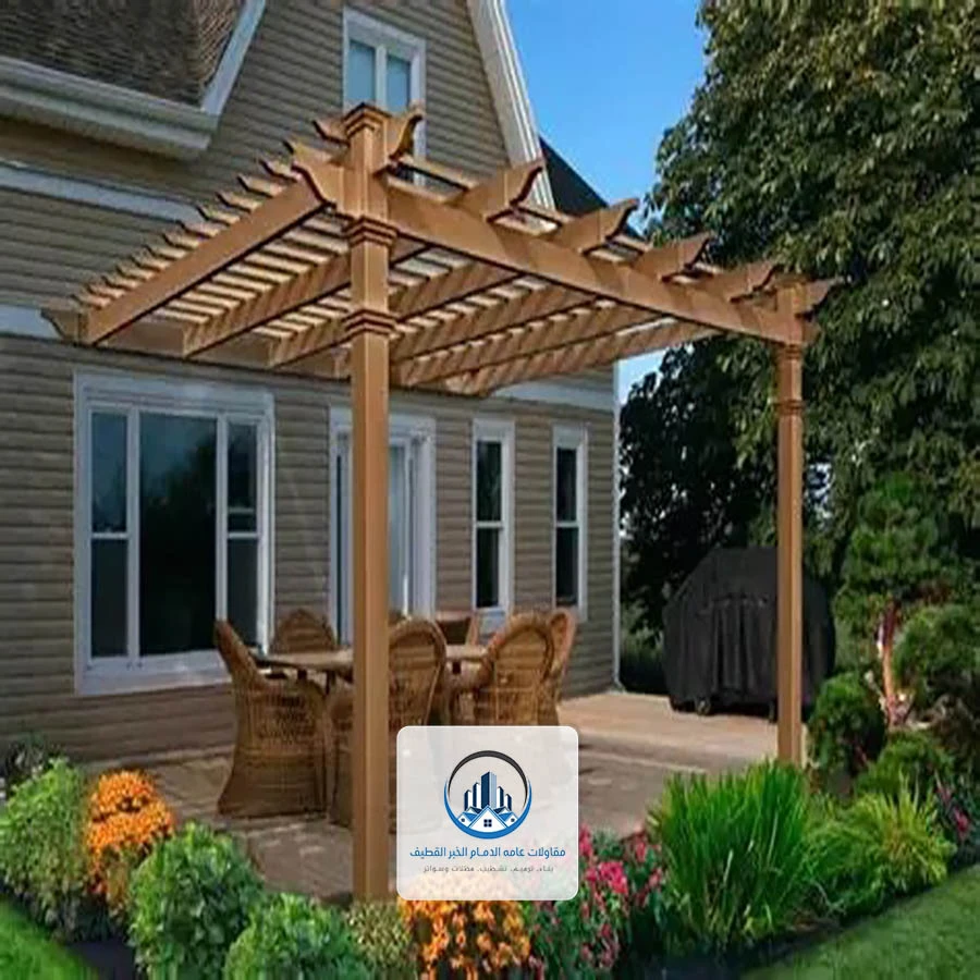 برجولات حدائق القطيف