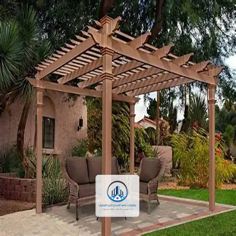 برجولات حدائق القطيف