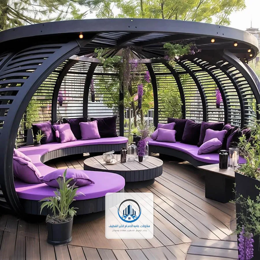 برجولات دائرية الدمام