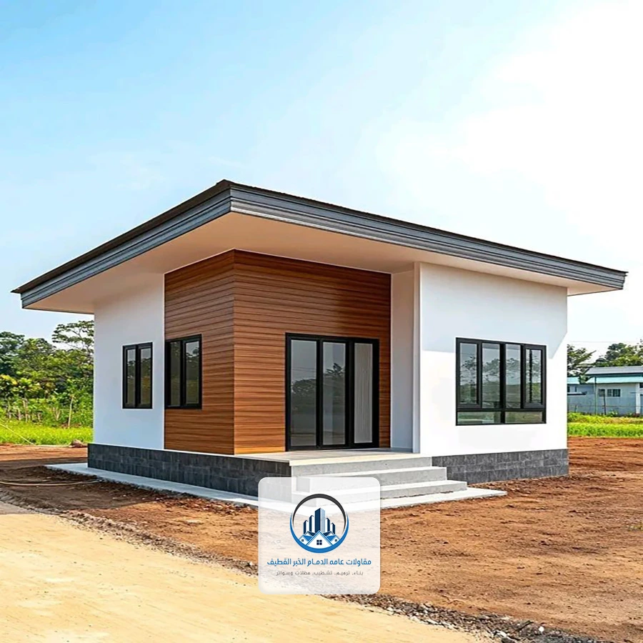 تصميم استراحة غير مكلفة بالخبر