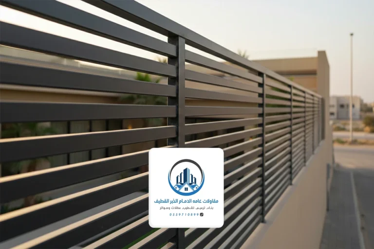 تركيب سواتر حديد القطيف