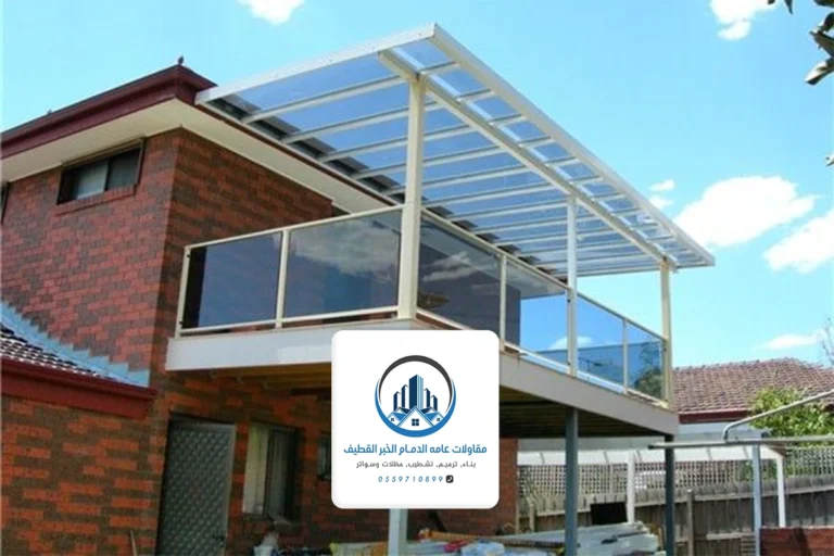 برجولات خشبية للبلكونات الخبر