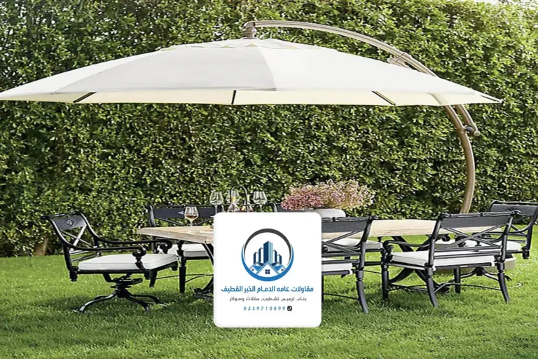 تصميم مظلات حدائق القطيف